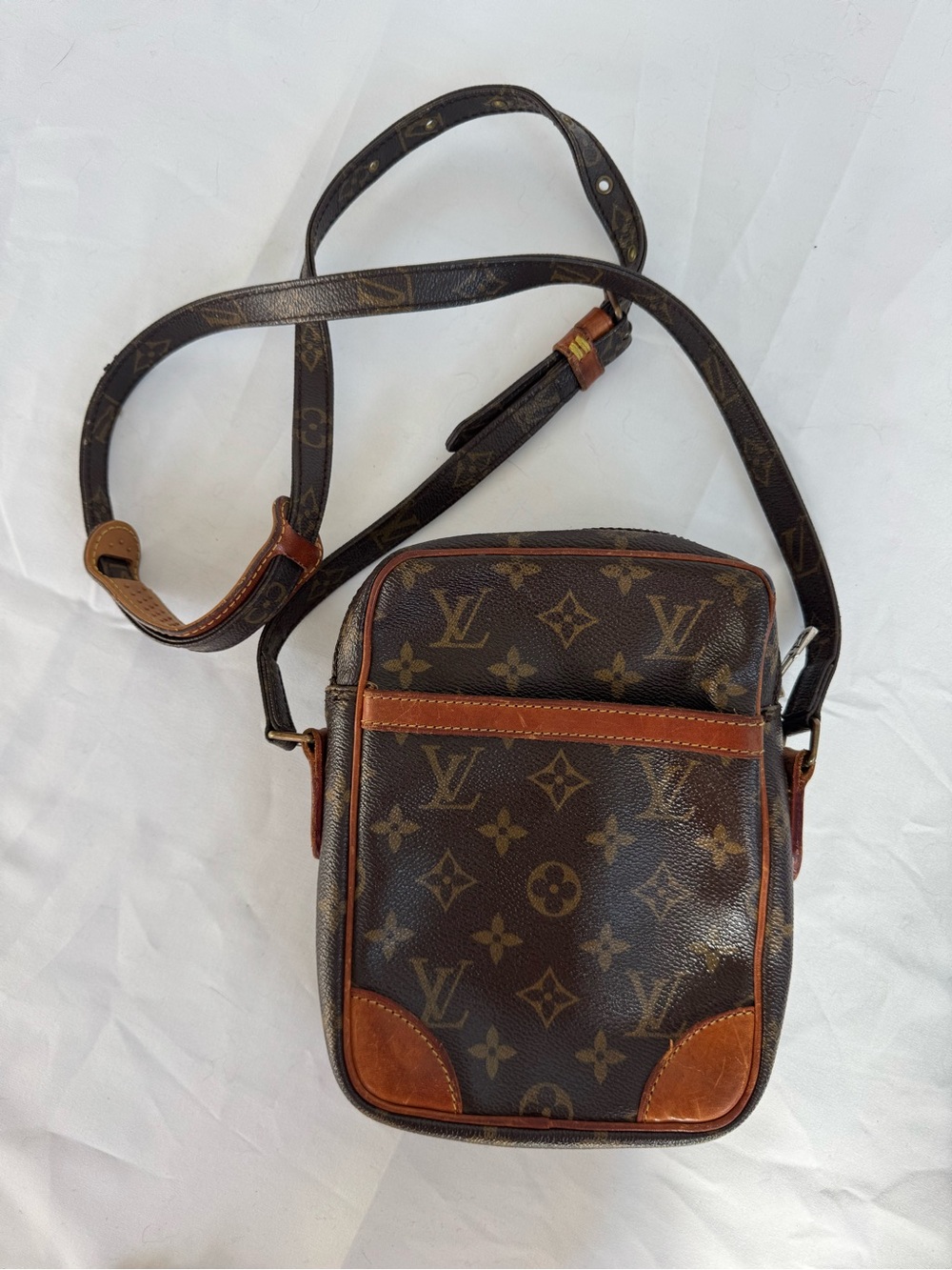 Louis Vuitton Danube Vintage Monogram Crossbody Bag
